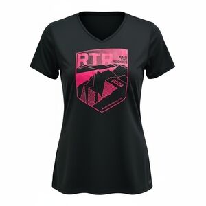 NEW • DECATHLON • Raid The Rockies 2024 Performance Cycling Tee Size M Women